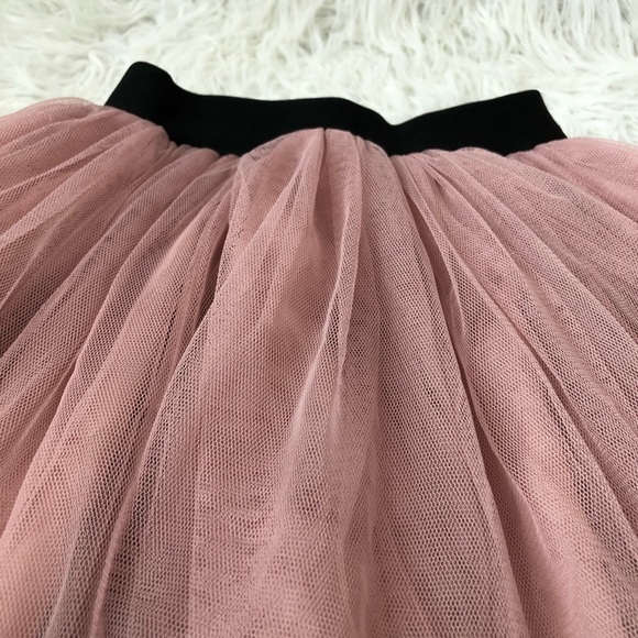 Popatu Little Girls Tulle Lace Skirt Pink NWOT - Picture 2 of 10